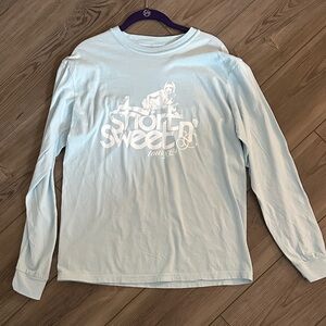 Sabrina Carpenter merch
Sort'n Sweet Light Blue Long Sleeve
Almost never worn